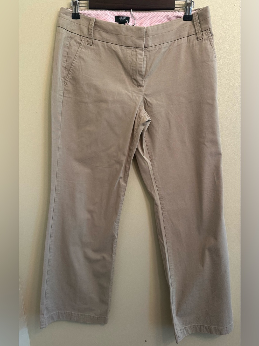 J. Crew Women's Tan City-Fit Chinos Size  6short 1016